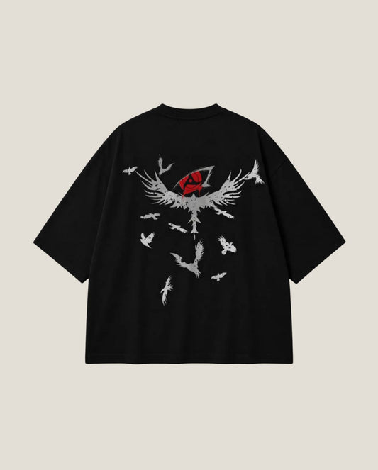 Raven's Gaze (ITACHI) Oversized T-shirt