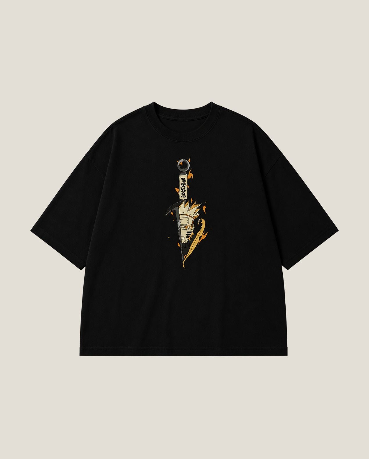 Naruto X Kurama Oversized T-shirt