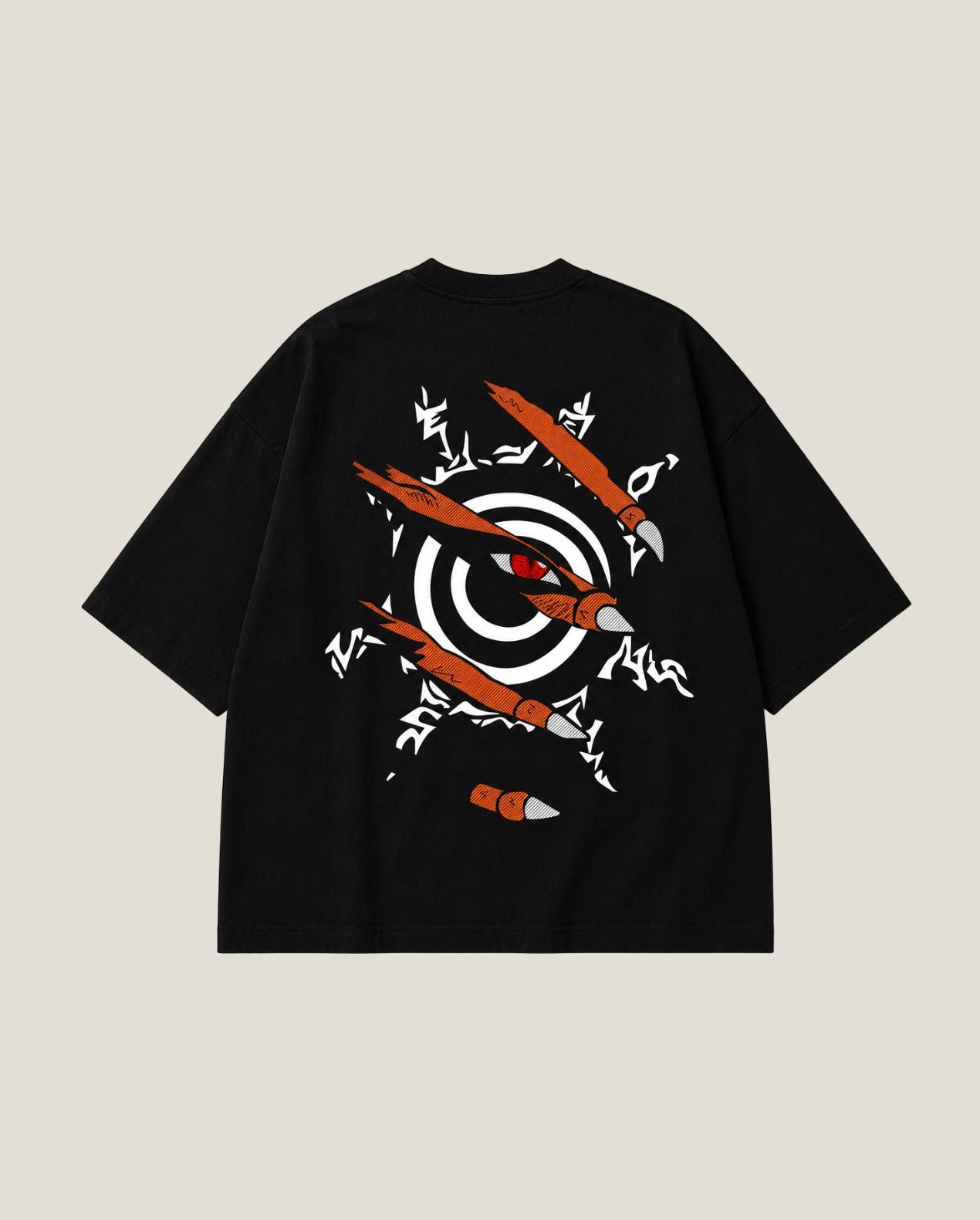 Naruto X Kurama Oversized T-shirt
