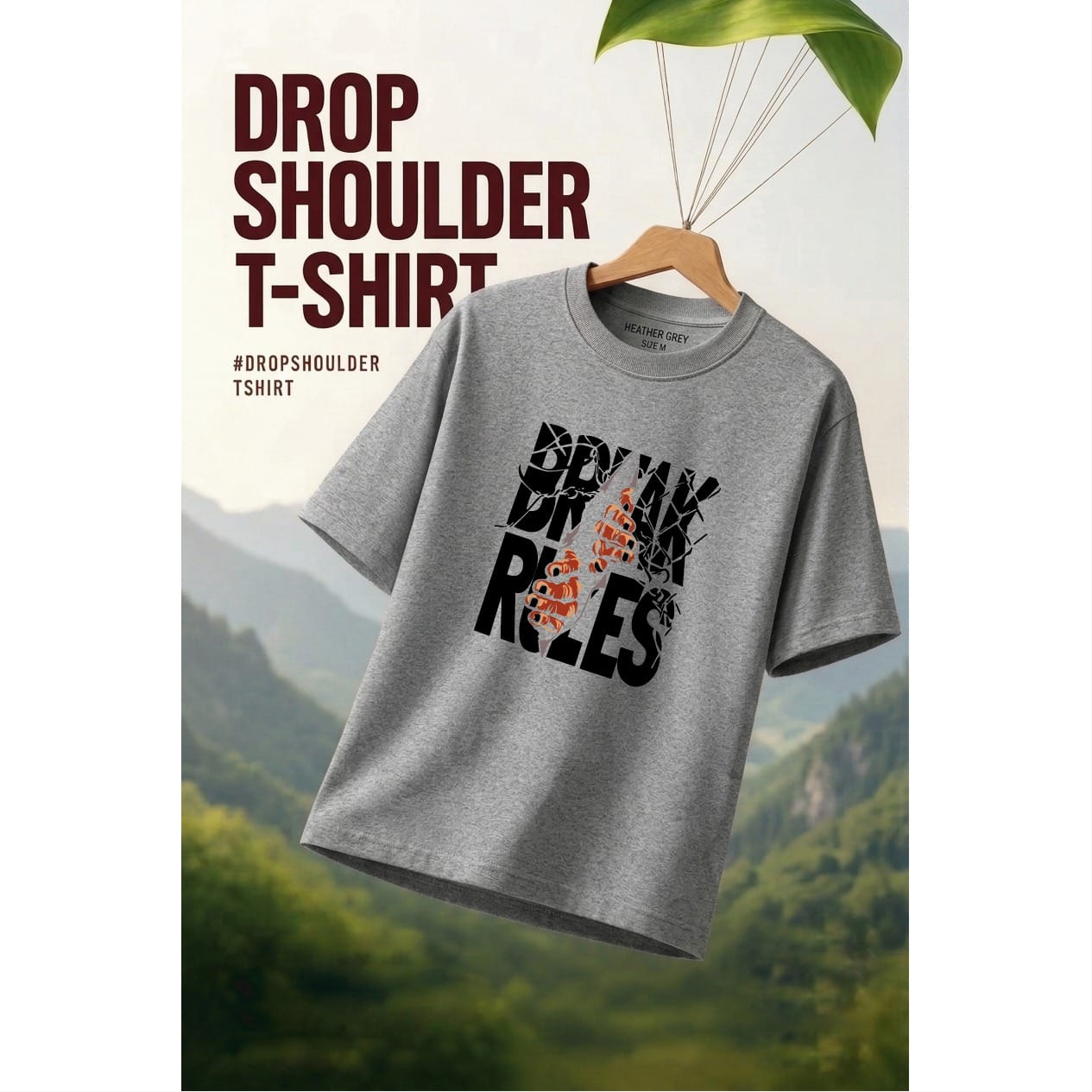 Men's Drop Shoulder T-shirt