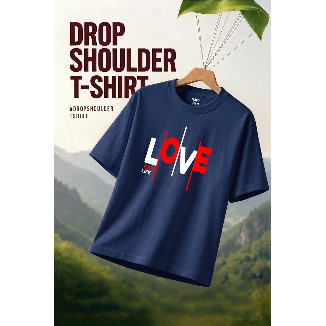 Men's Drop Shoulder T-shirt