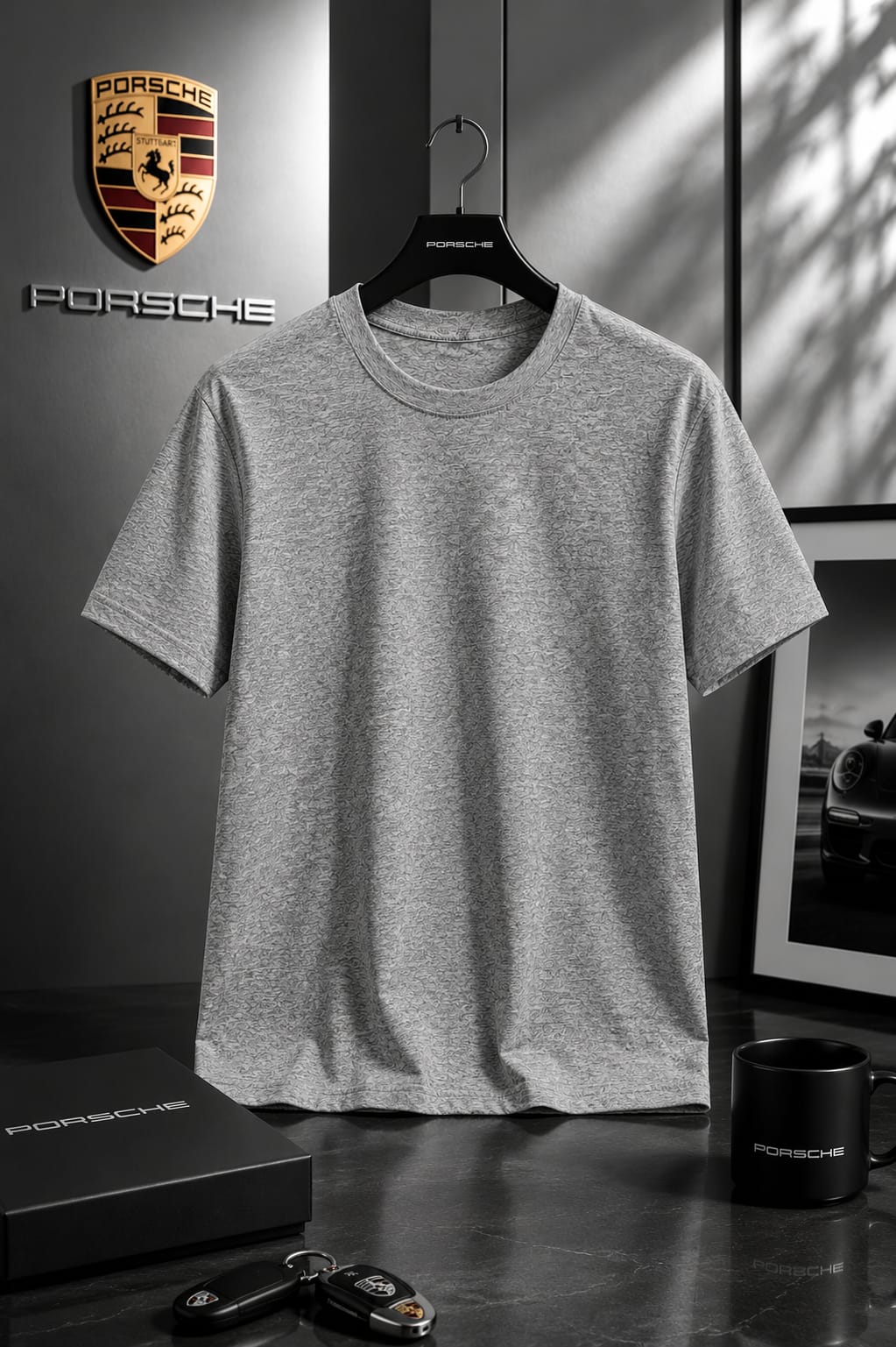 Men's Solid Colored Basic T-shirt