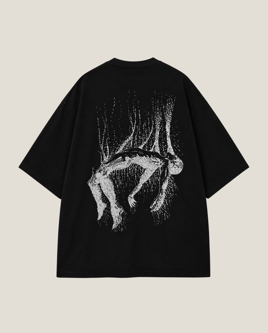 Ecstasy Oversized T-shirt (Black Edition)
